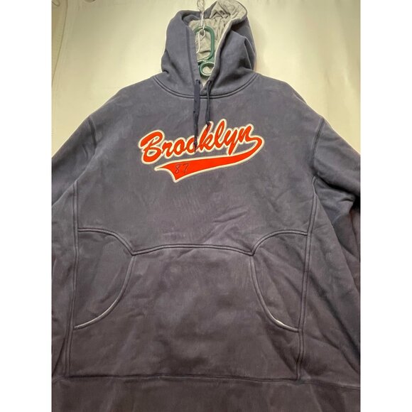 Phys Sci Brooklyn 87 hoodie sweater mens 2XL long sleeve blue - Picture 8 of 12